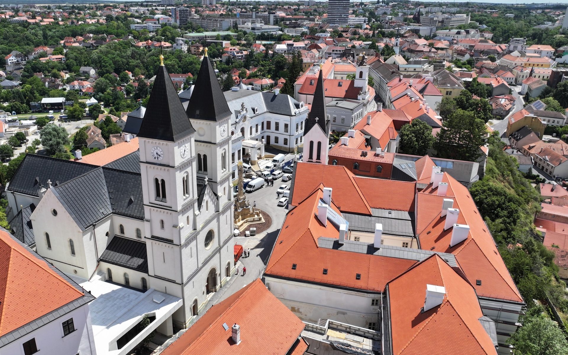 Veszprém látnivalók: a főtér