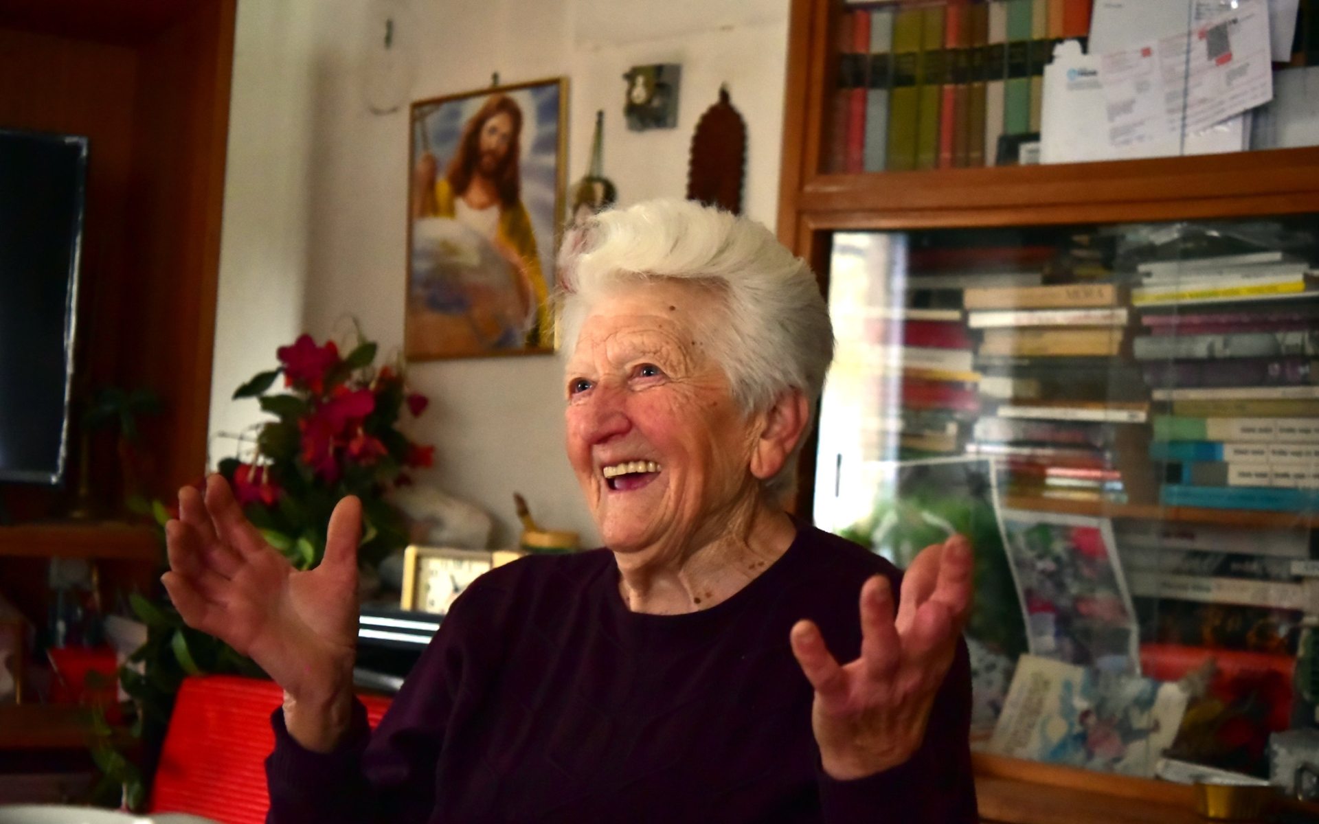 karácsonyi szokásokról mesél Freml Erzsébet