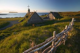 L'Anse-aux Meadows, az egyetlen megmaradt viking település Észak-Amerikában