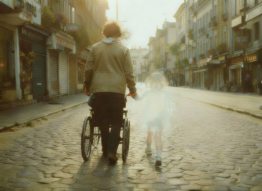 sérült gyermek és testvére