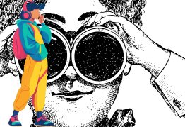 Z generációs fiatalok (rajz)